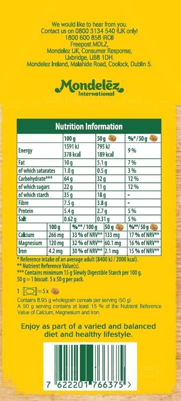 Belvita Breakfast Biscuits Soft Bakes Filled with Blueberry – Soft & Chewy On-the-Go Breakfast Snack 2