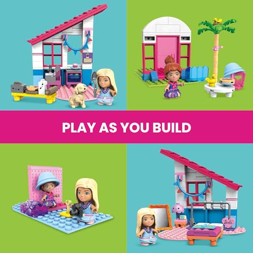 Barbie - Mega Construx Barbie Malibu House Building Set (GWR34)