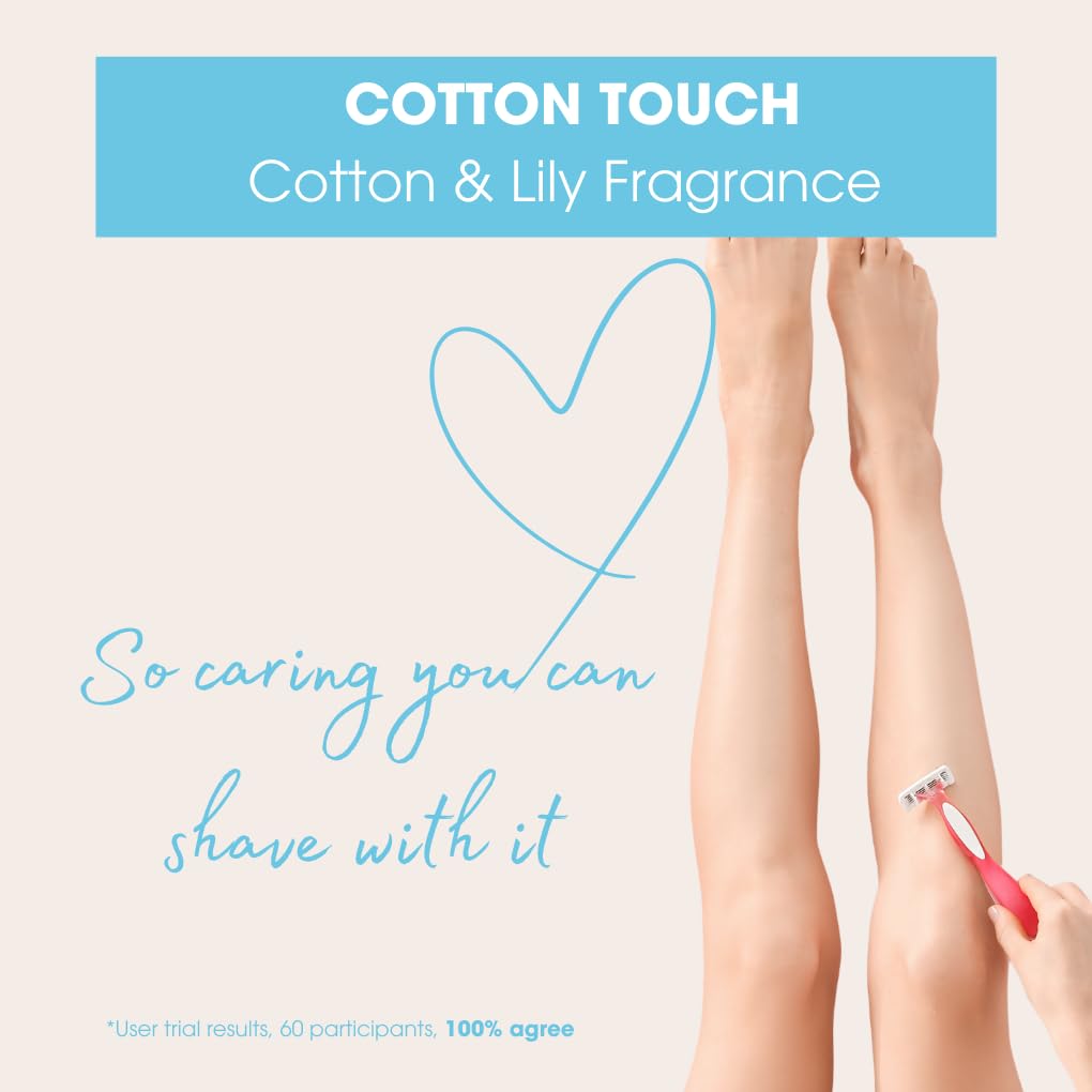 Soft & Gentle Cotton Touch Supreme Hydration Sulfate Free Shower Cream | 400 ml | For Women 4