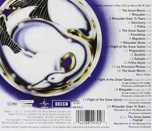 Camel - The Snow Goose [CD]