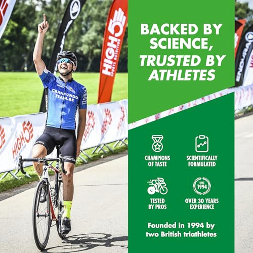 HIGH5 Energy Gels - Apple Flavour Quick Release Carbohydrate Gels for Endurance Sports 10