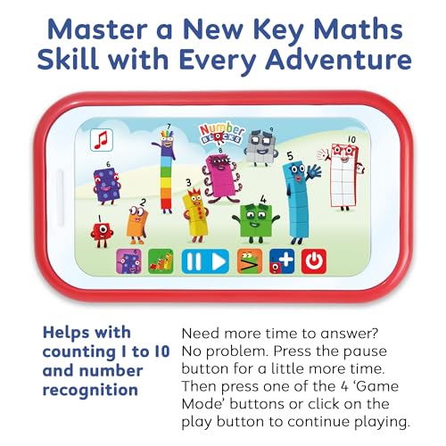 Numberblocks Mini Tablet Toy - Interactive Educational Playset for Toddlers 18 Months+ 7
