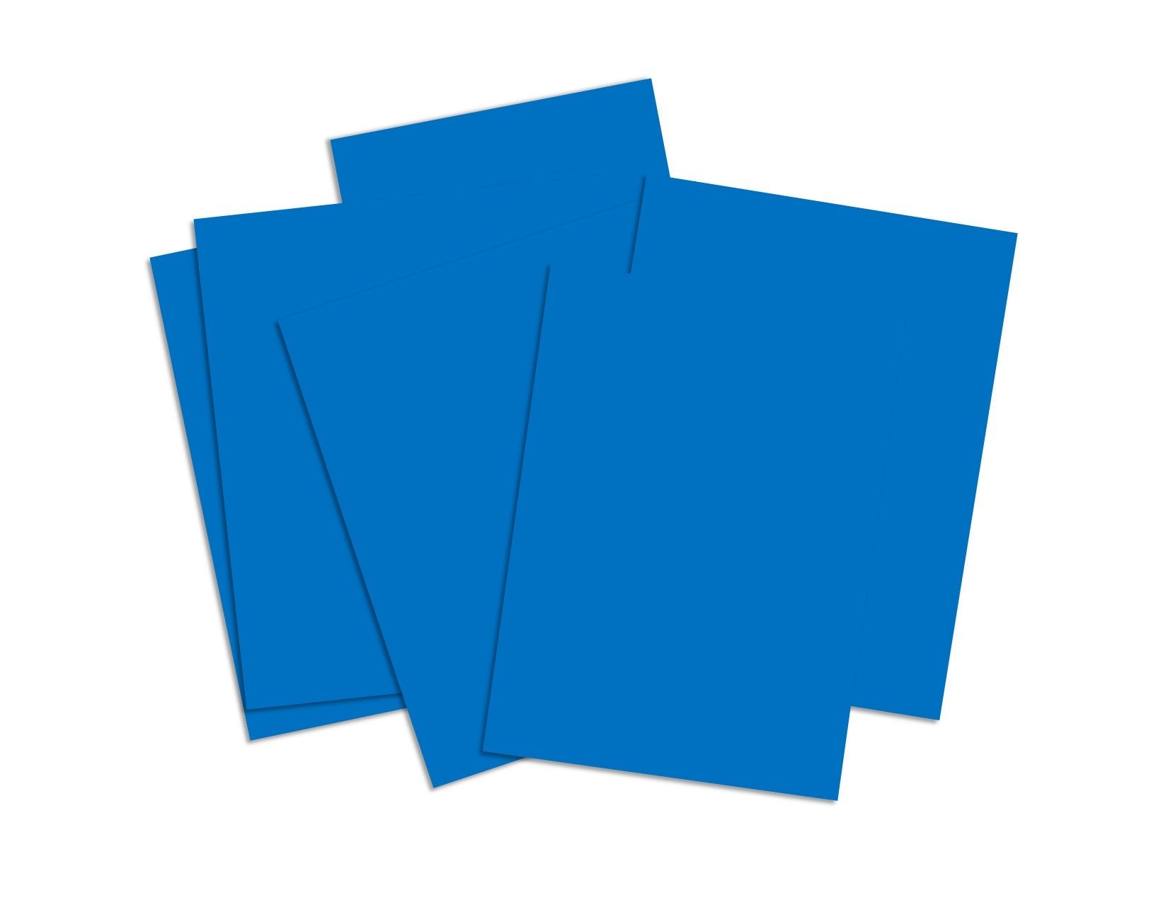 House of Card & Paper Bright Blue Card 220 GSM A4 | 25 Sheets | Made in UK