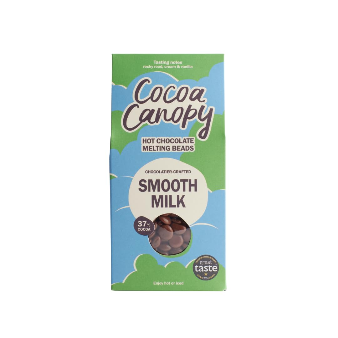 Cocoa Canopy - Smooth Milk Hot Chocolate Melting Beads - 300g