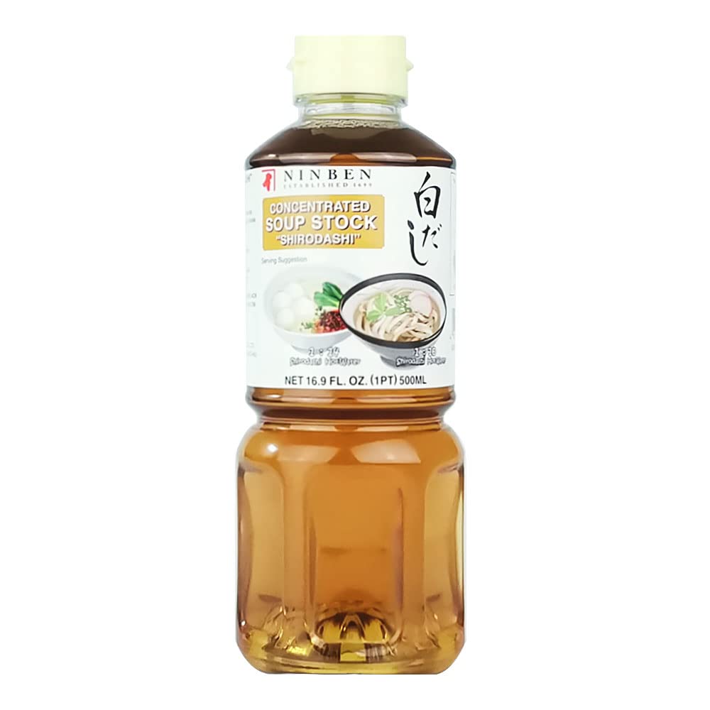 Ninben Shirodashi Concentrated Soup Stock - Japanese Dashi Concentrate | 500 ml