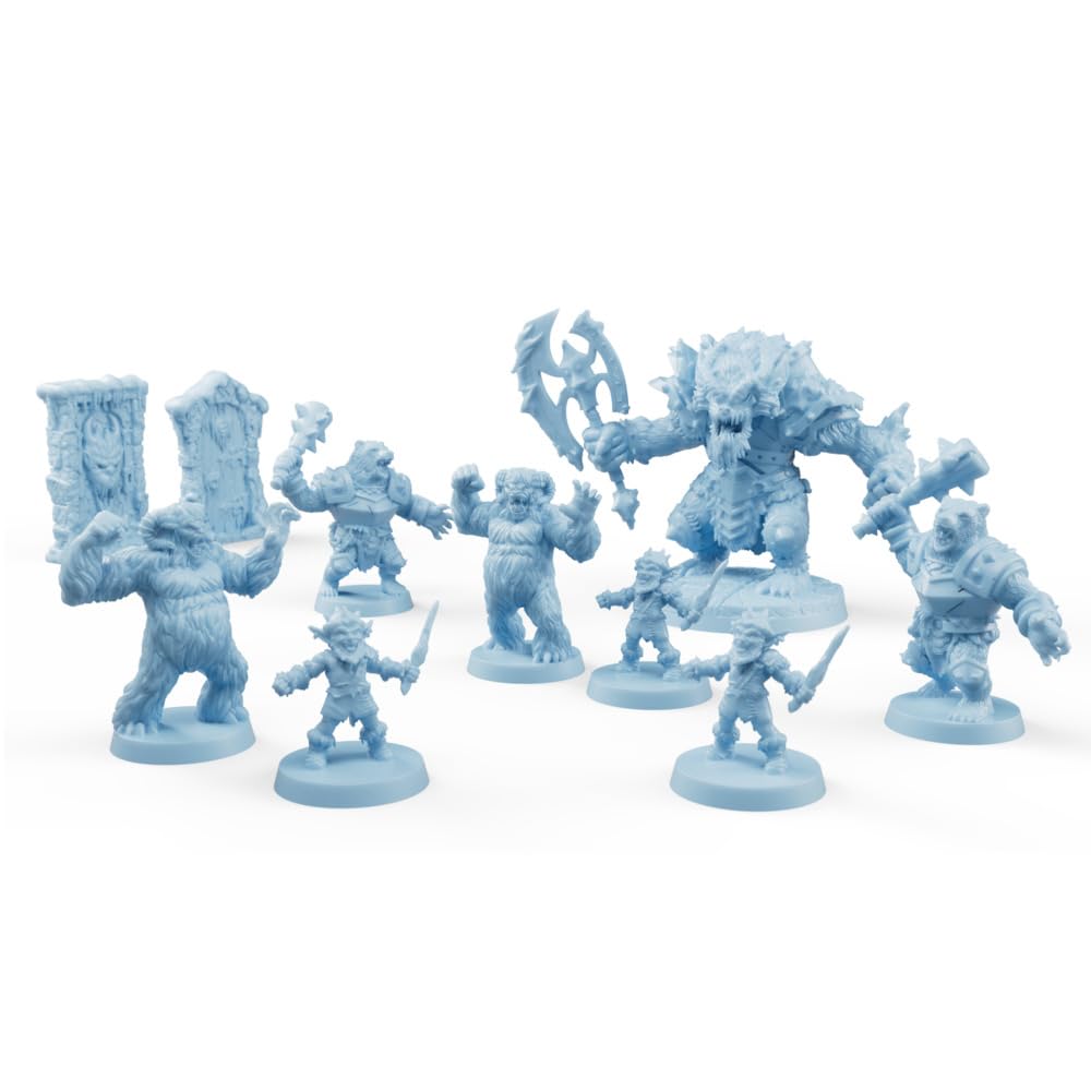 Avalon Hill HeroQuest The Frozen Horror Quest Pack for Ages 14 and Up, Requires Hero Quest Game System to Play, 64 x 267 x 267 Millimeters 2