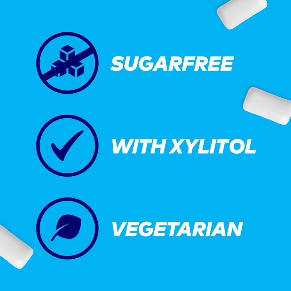 Extra - Strawberry Flavour Sugar Free Chewing Gum, 30 Packs (300 Pieces) with Xylitol 3