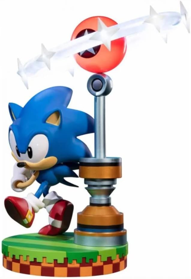 First4Figures Sonic The Hedgehog PVC Statue - Sonic Collectible Figurine (SNTFCO)