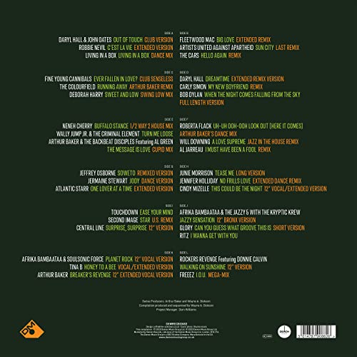 Arthur Baker - Arthur Baker Presents Dance Masters [6LP Vinyl Boxset]