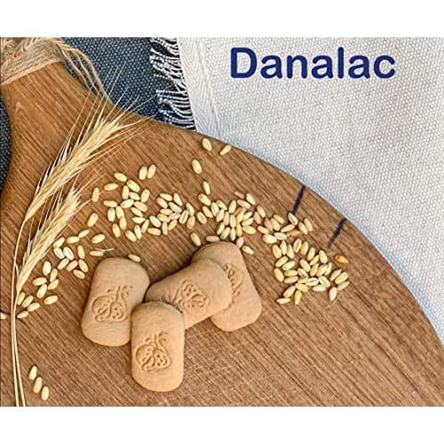 Danalac Banana Baby Biscuits 120g - Finger Food Snack for Toddlers 6+ Months