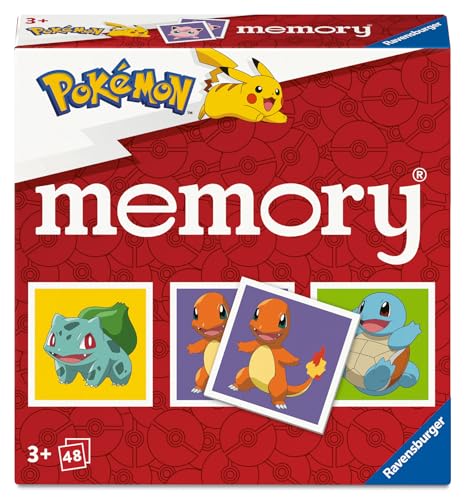Ravensburger Pokemon Mini Memory Game - Card Game for Kids 3 Years Up, 2 to 6 Players 2