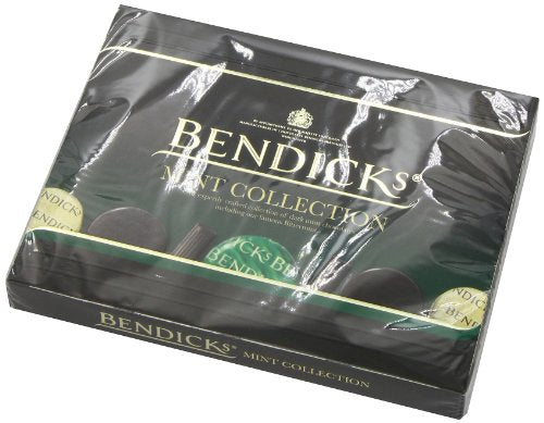Bendicks Chocolate Mint Collection - Dark Chocolate Mints with Bittermints, Mint Crisps & Fondant, 200g