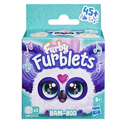 Furby Bam-Boo Panda Mini Plush Interactive Electronic Toy 7