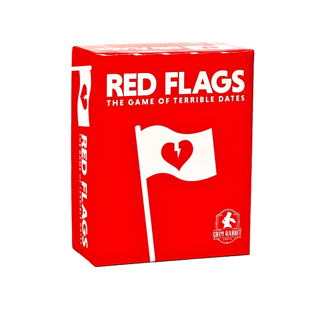 Jack Dire Studios Red Flags: The Game of Terrible Dates | Party Card Game for Adults | 3-10 Players 1