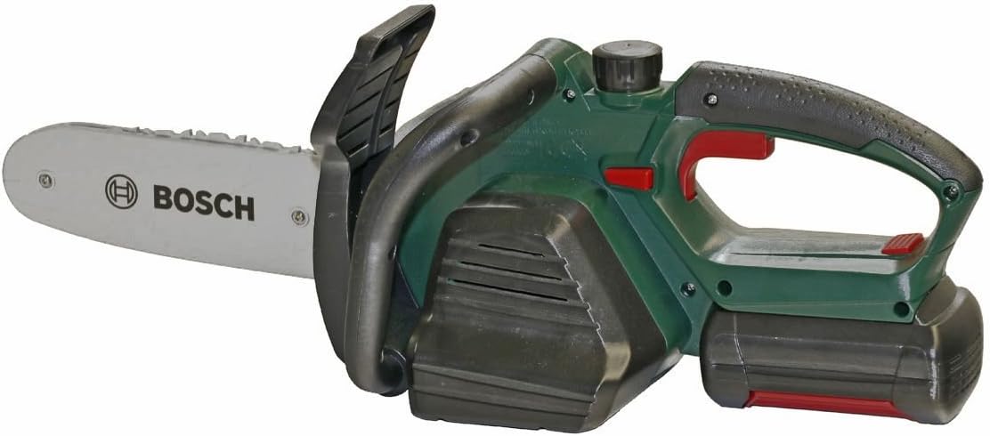 Theo Klein 8399 Bosch Toy Chainsaw - Battery-Powered with Light & Sound Effects for Kids 3+ 3