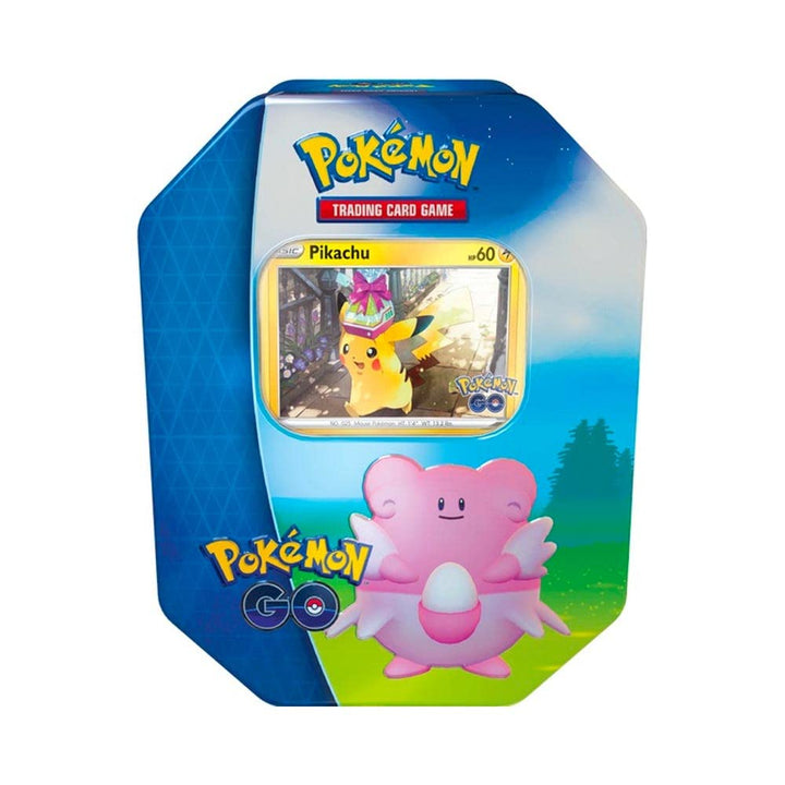 Pokémon TCG: Pokémon GO Tin – Random Design (Pikachu, Snorlax, or Blissey)