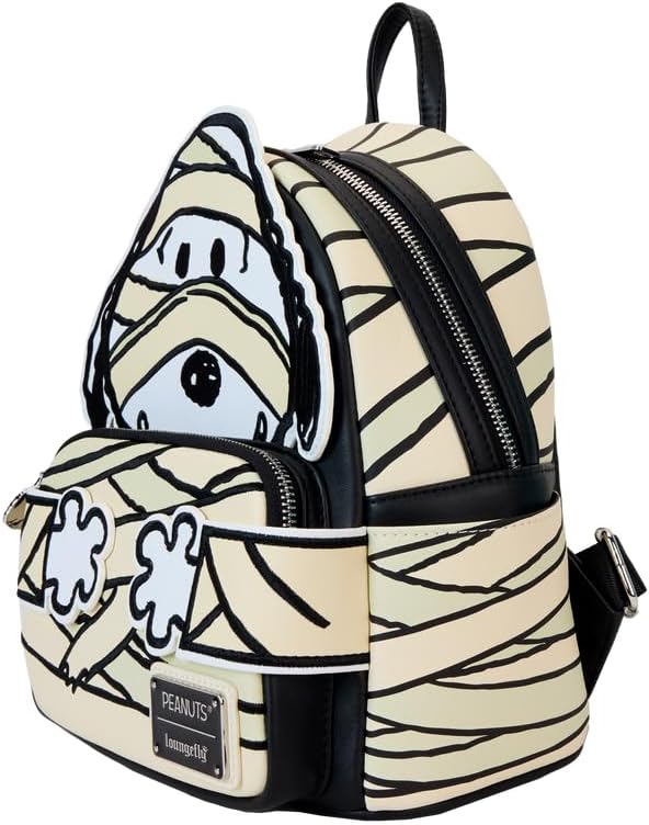 Loungefly Peanuts Snoopy Mummy Glow Mini Backpack (Multi)