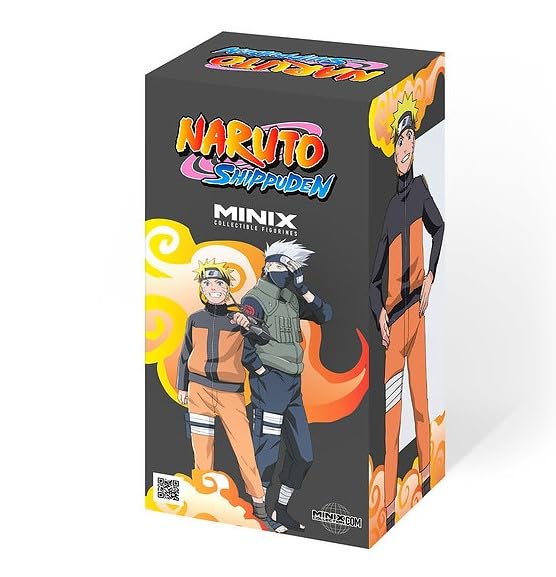 Bandai Minix Naruto Shippuden - Naruto Uzumaki Collectible Figure (12cm)