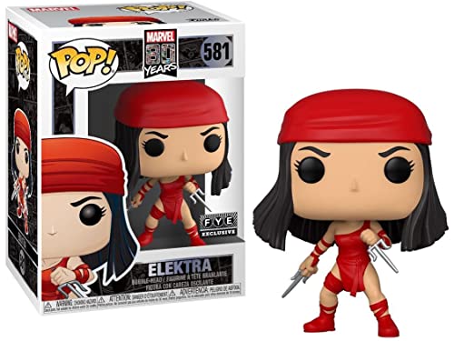 Marvel 80 Years Elektra Exclu Funko 44812 Pop! Vinyl Nr. 581