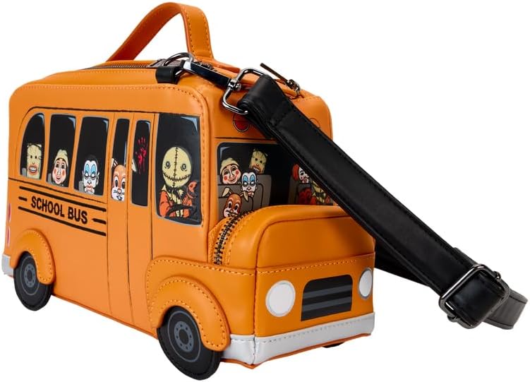Loungefly Trick 'r Treat School Bus Figural Crossbody Bag 3