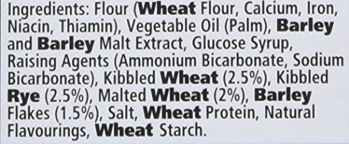 Jacob's Crispbreads Mixed Grain Crackers, 20 Crackers (5 Packs of 4), 190g 8