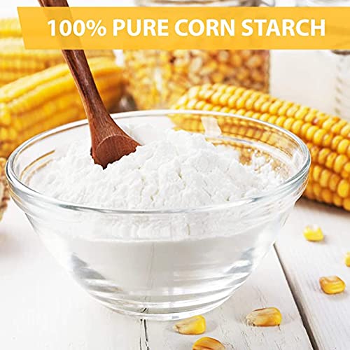 AKSOY Quality Corn Starch - 1.5KG Natural Pure Powder for Cooking & Baking | Gluten-Free Thickener 2