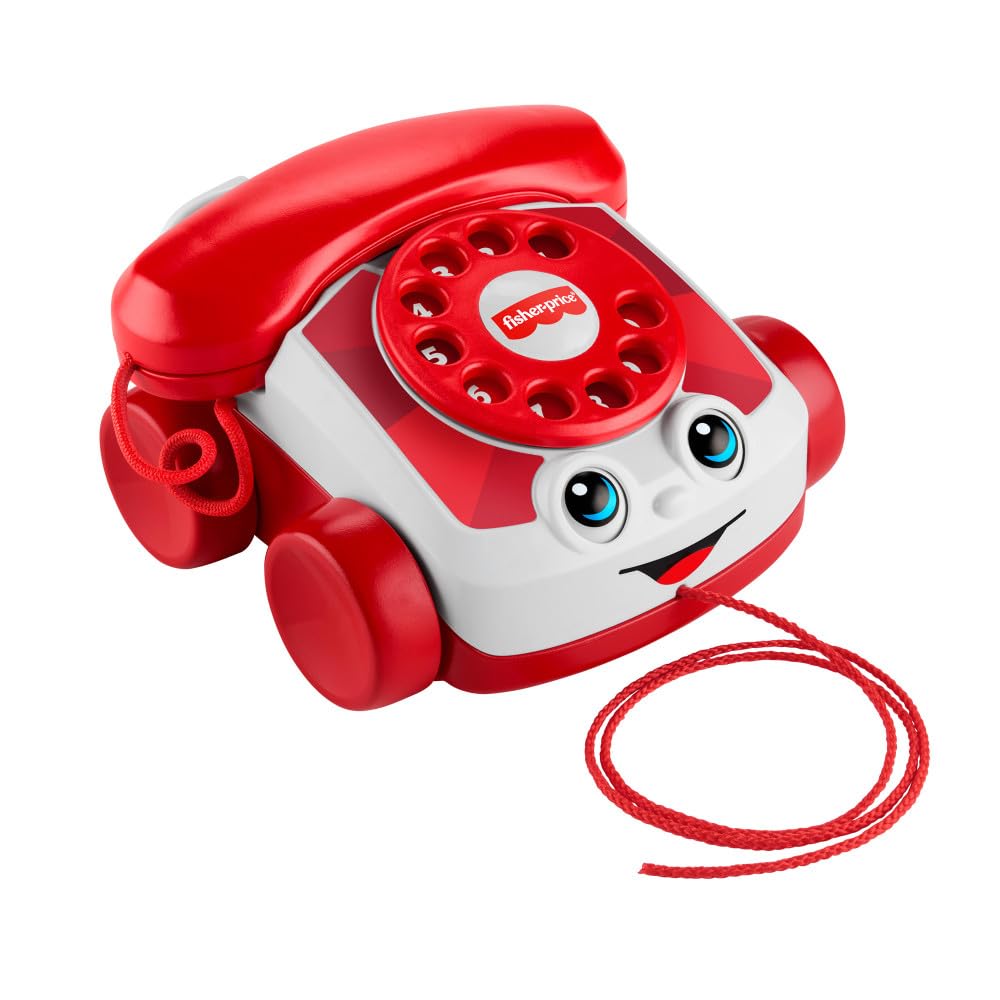 Fisher-Price Chatter Telephone Red - Mattel 80th Anniversary Edition