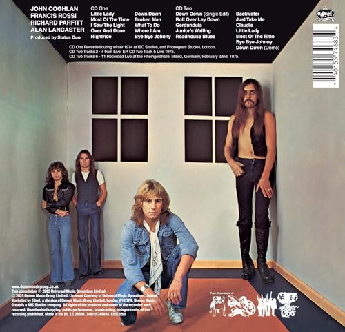 Status Quo - On The Level 50th Anniversary Deluxe Gatefold Audio CD 4