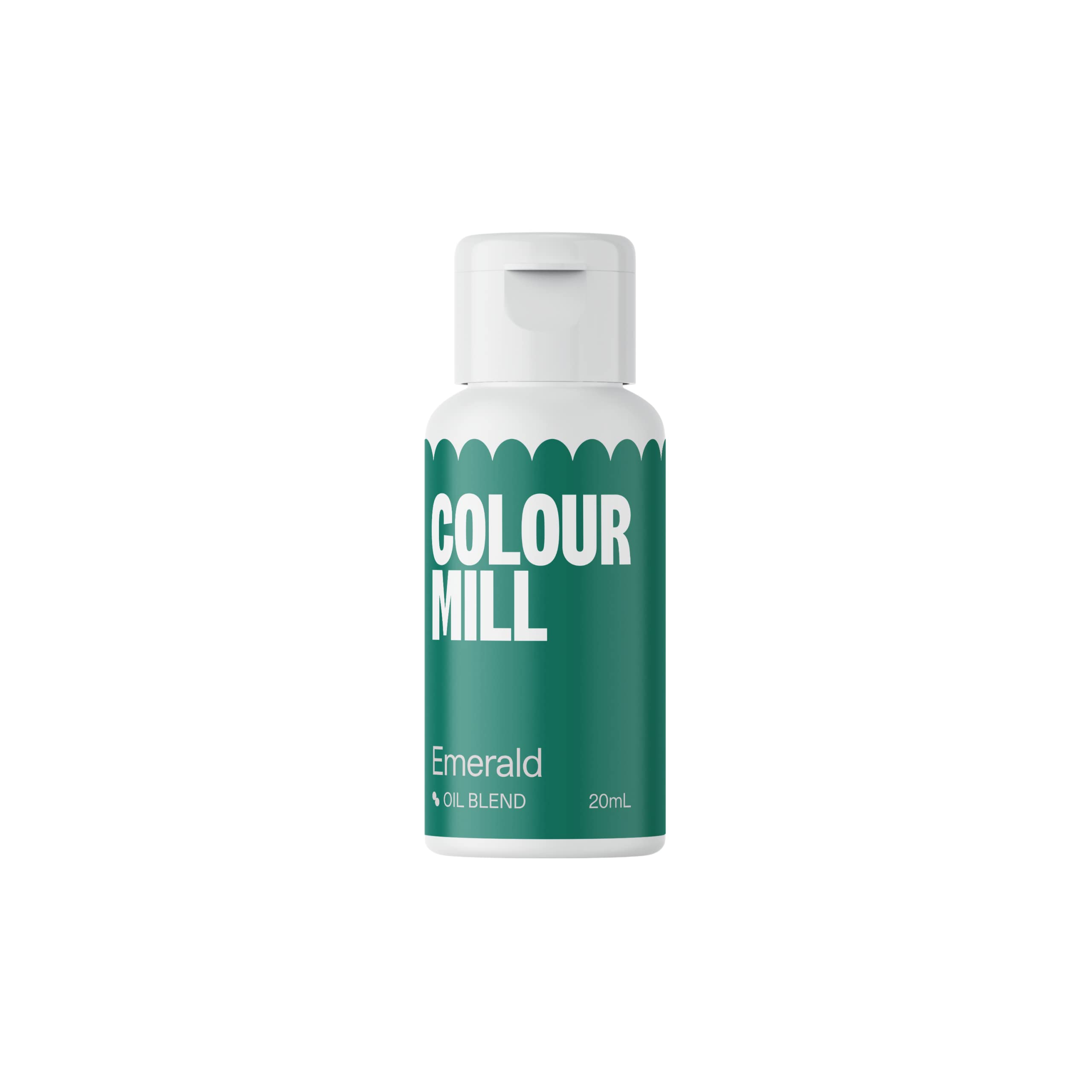 Colour Mill Oil Blend Food Colouring - Emerald | High Concentration | 20ml Bottle