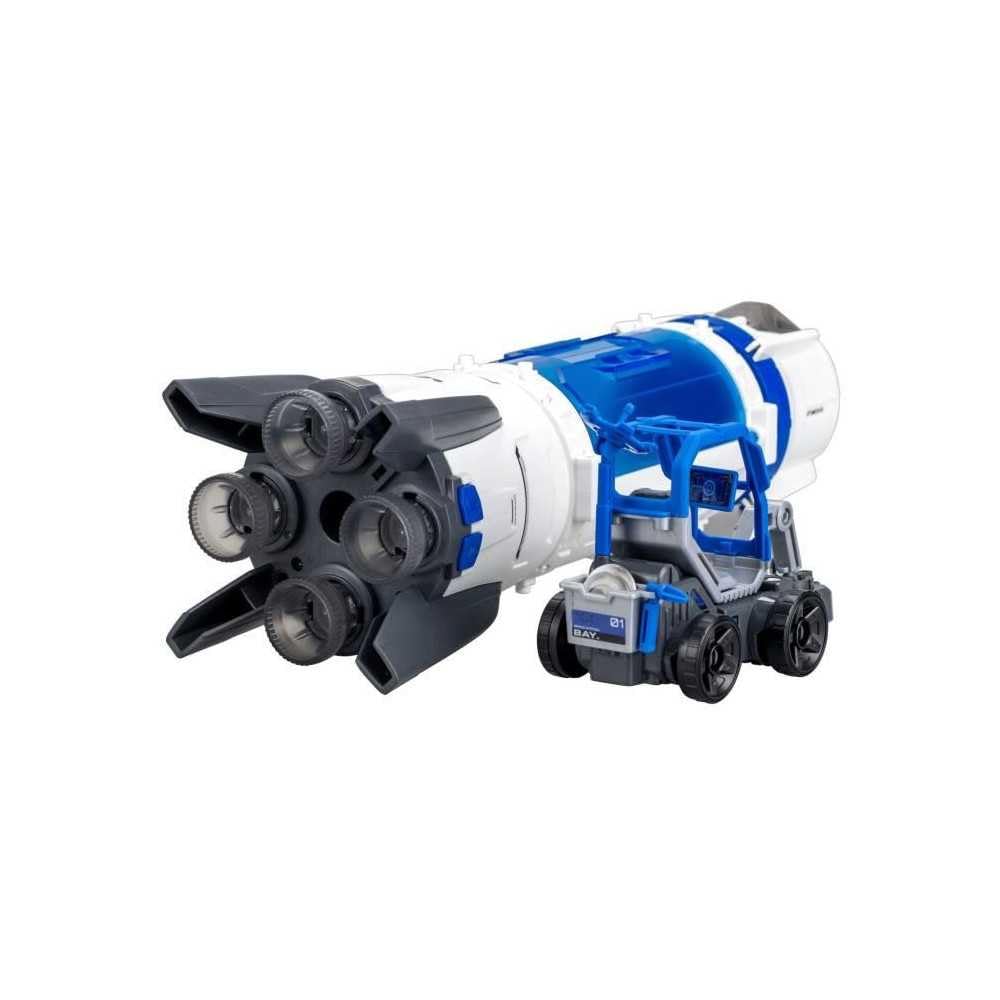 Silverlit Astropod Deluxe - Buildable STEM Space Rocket with Real Vapour Effects & Metal Detector 10