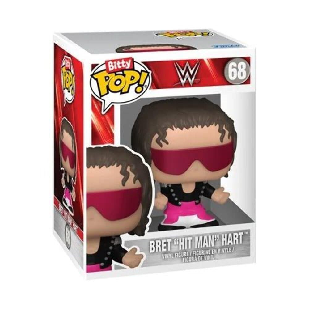 Funko Bitty POP! WWE - The Undertaker, British Bulldog, Batista & Mystery Figure Vinyl Set 2