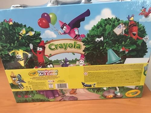 Crayola Inspiration Art Case - 155-Piece Kids Art Supply Set with Crayons, Markers & Pencils
