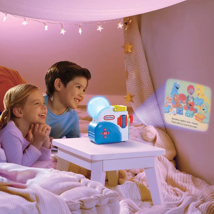 Little Tikes Story Dream Machine - Sesame Street Cookie Monster & Friends - 3 Stories & Light Effects