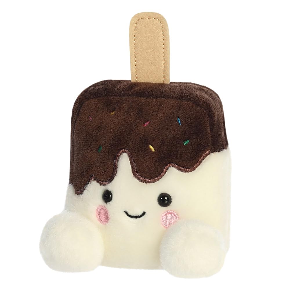 Aurora Palm Pals Dolce Ice Cream Bar Soft Toy - 5 Inch, Suitable from Birth, Eco-Friendly Materials 5
