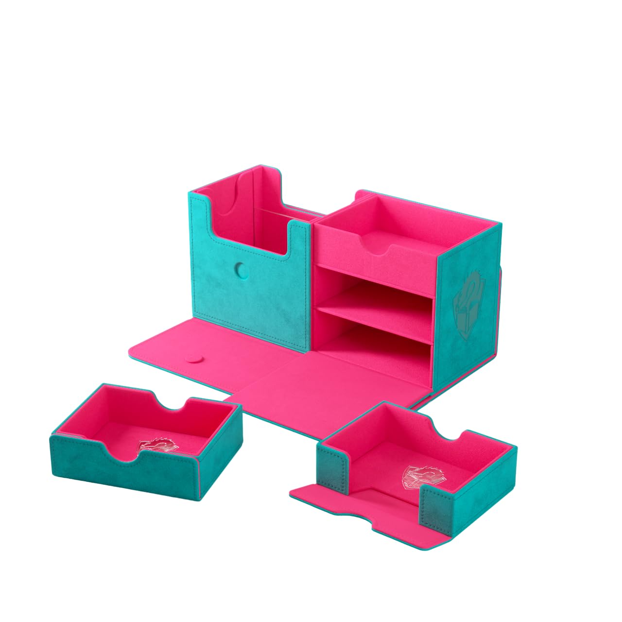 Gamegenic The Academic 133+ XL Teal/Pink Trading Card & Accessory Holder 5