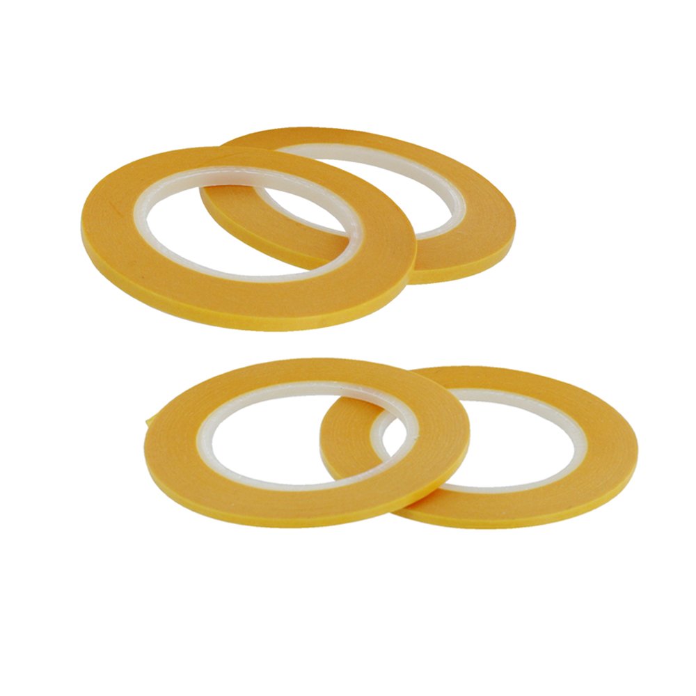 Modelcraft Precision Masking Tapes - 4 Pack | UV Protected | No Paint Bleed | 2mm & 3mm Widths