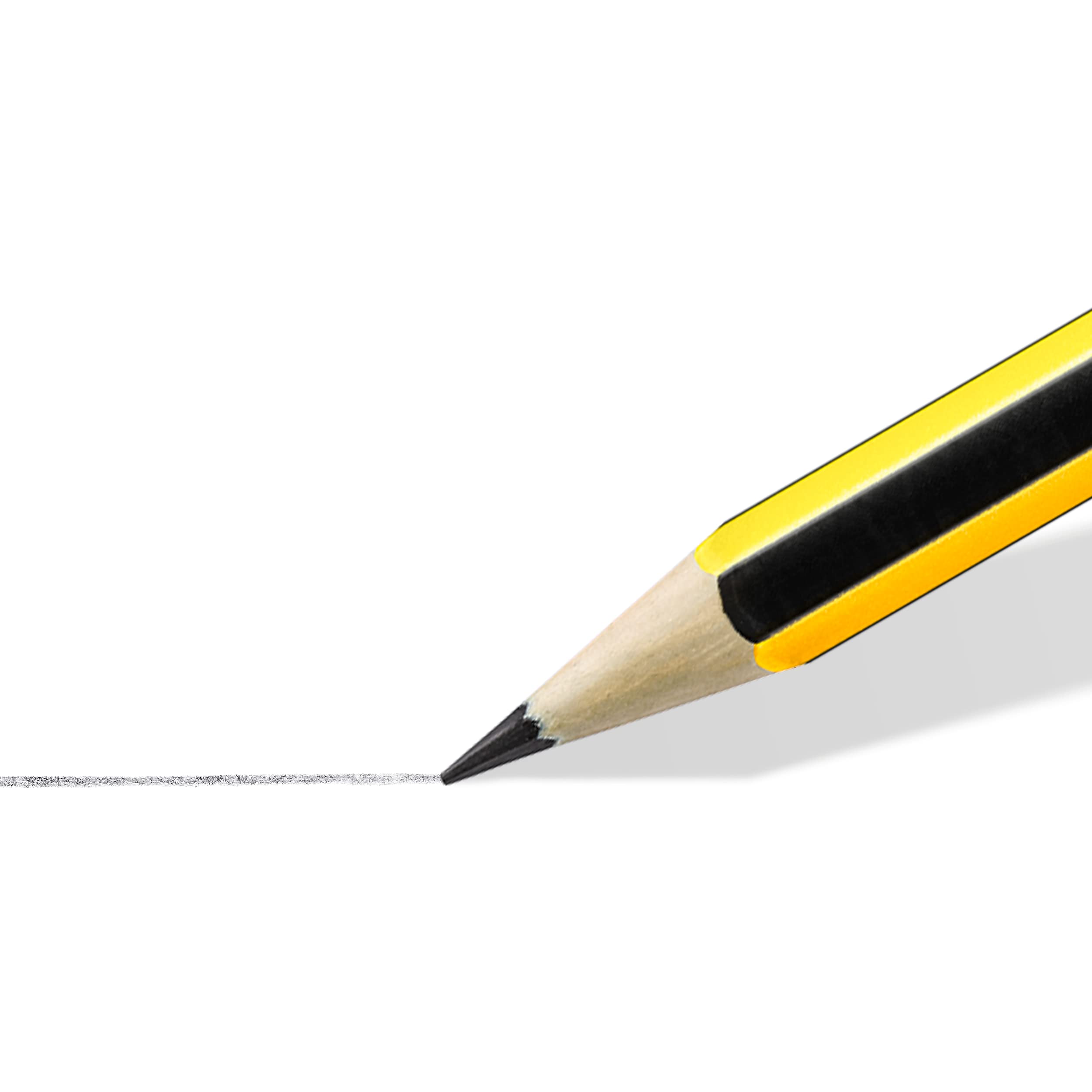 STAEDTLER Noris School Graphite Pencils 121-SBK10 - HB Hardness, Break-Resistant | Pack of 10 3