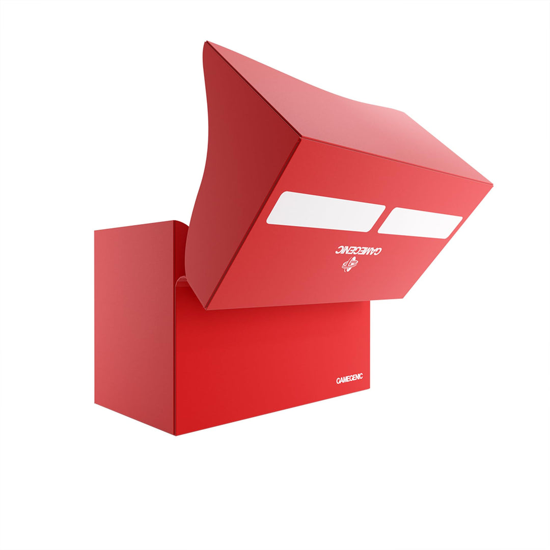 Gamegenic Double Deck Holder 200+ XL Red Card Storage Box