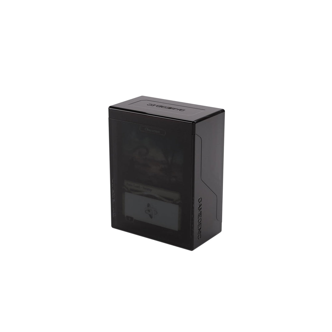 Gamegenic Bastion 50+ Deck Box for Double-Sleeved Cards - Black