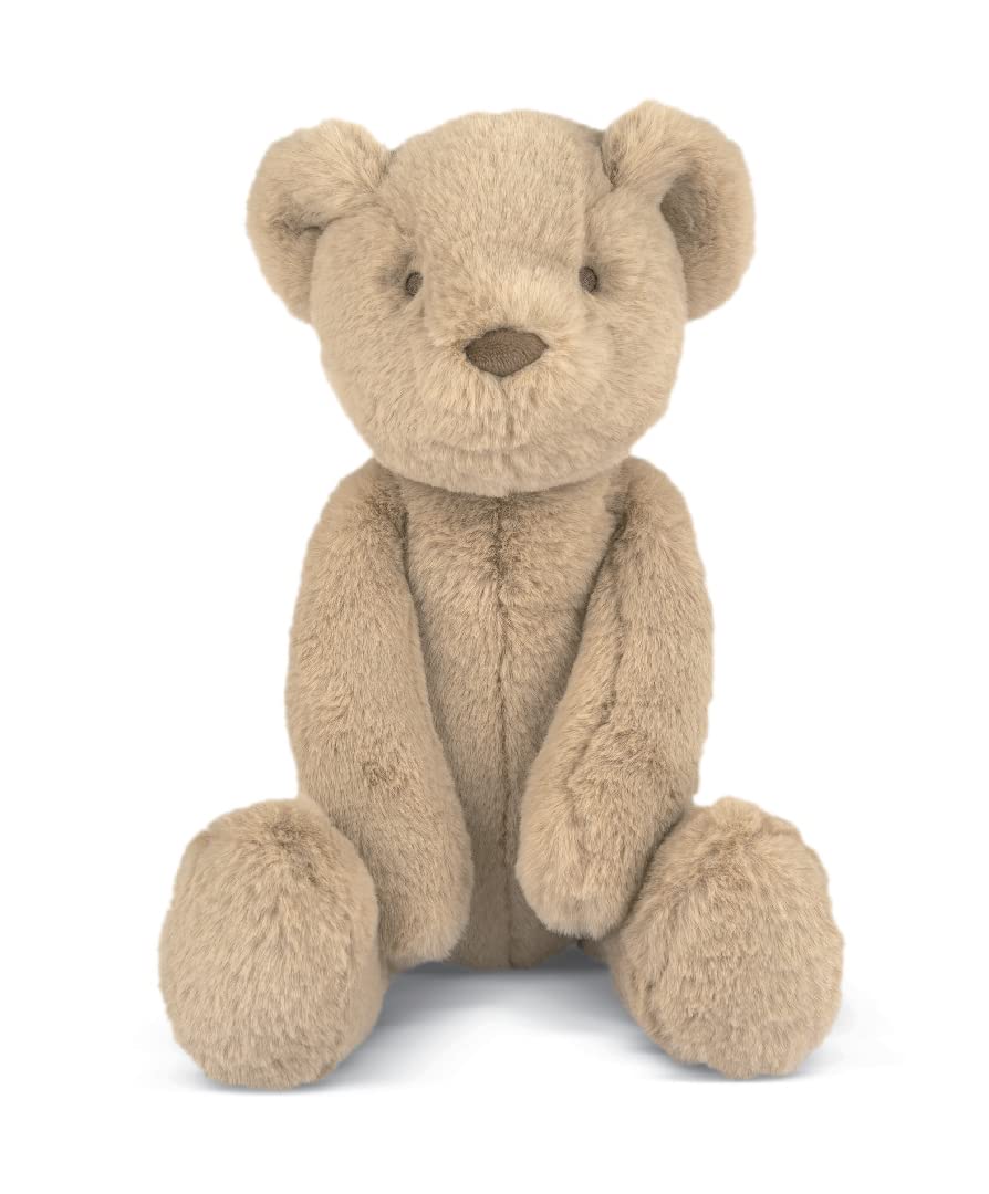 Mamas & Papas Teddy Bear Soft Toy - Super Cuddly Faux Fur with Hidden Chime 4