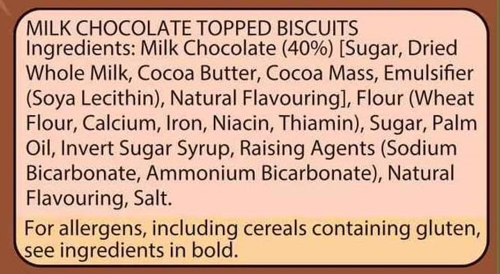 McVitie's Milk Chocolate Iced Gems, 19g (Pack of 5 Individually Wrapped Minibags)