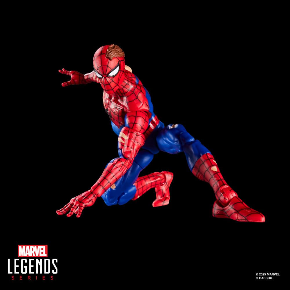 Marvel Legends Series Magic: The Gathering Battle-Damaged Spider-Man Action Figure 6