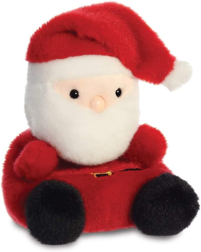 Aurora Palm Pals Santa Claus - Soft Plush Stuffed Animal for Babies & Toddlers 3