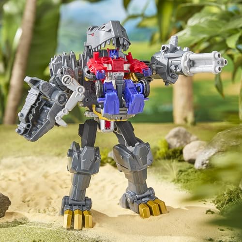 Transformers Grimlock Chomp & Battle Action Figure - 22.5 cm Robot | Converts in 4 Steps 11