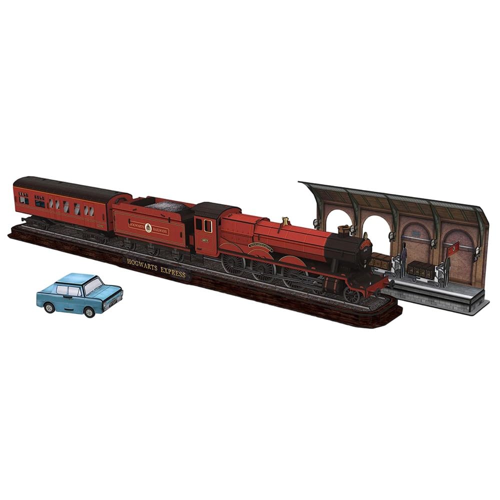 University Games Harry Potter Hogwarts Express Set 3D Puzzle | 180 Pieces | Ages 8+ 1