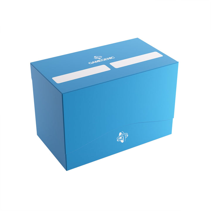 Gamegenic Double Deck Holder 200+ XL Blue Card Storage Box with Cobra Neck Technology