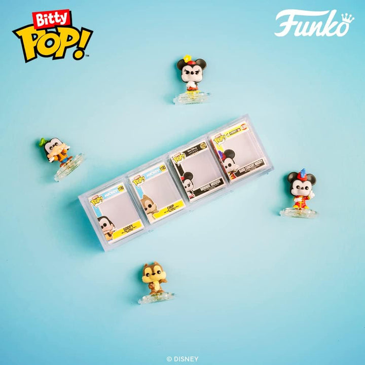 Funko Disney Bitty POP! Minnie Mouse, Daisy Duck, Donald Duck & Mystery Figure Collectible Set (71320)