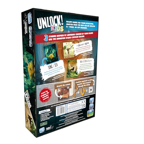 Space Cowboys Unlock! Kids: Irish Folklore Card Game - Escape Room Game for Kids and Families (ASMSCOUNLK04EN) 4
