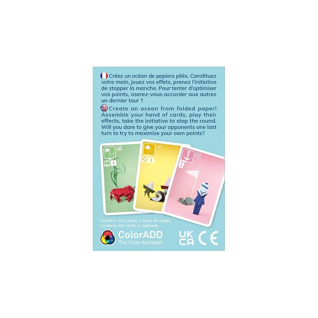 Bombyx Sea Salt and Paper Card Game | 2-4 Players | Ages 8+