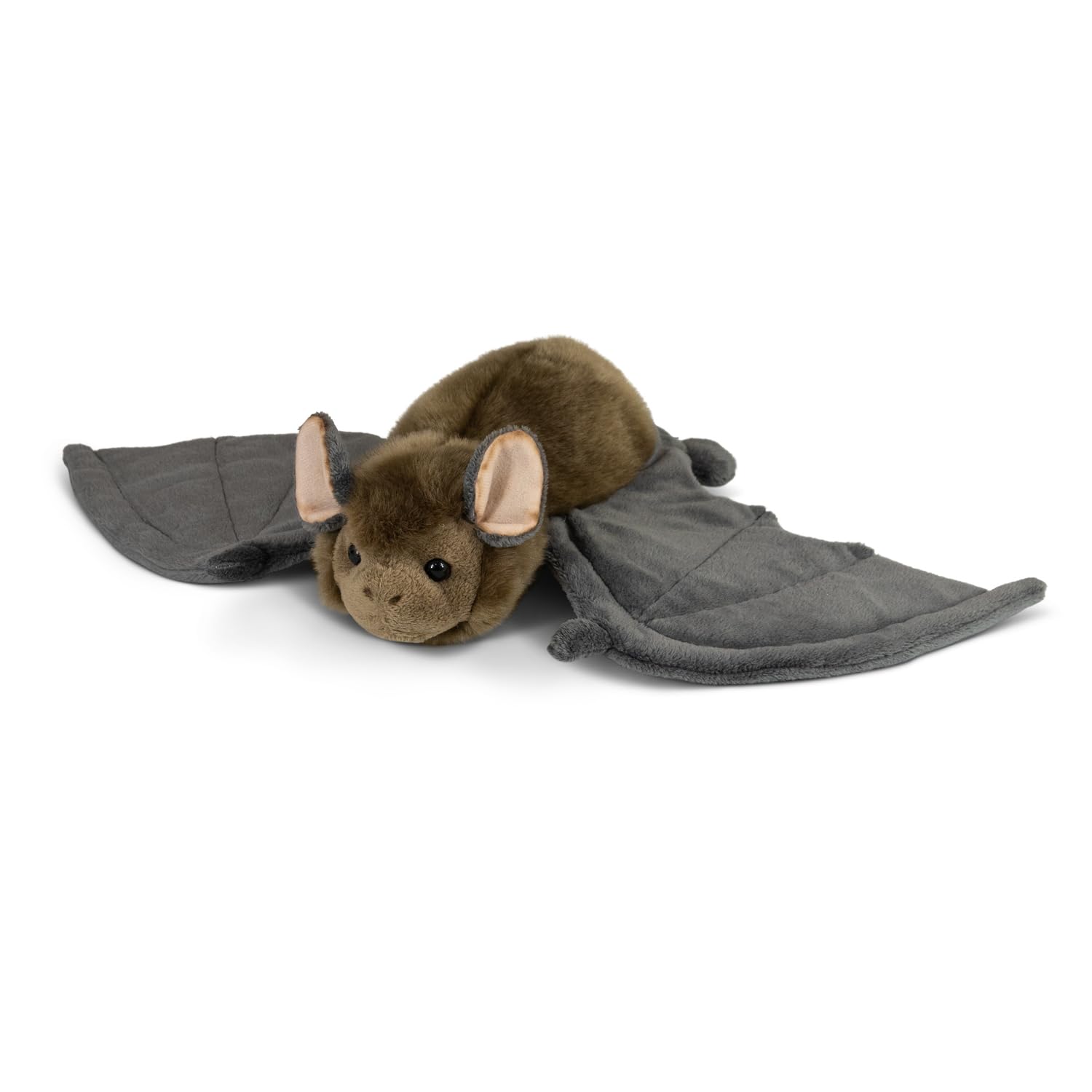 Tobar Animigos World of Nature Bat Plush Toy - 46cm Wingspan, Brown